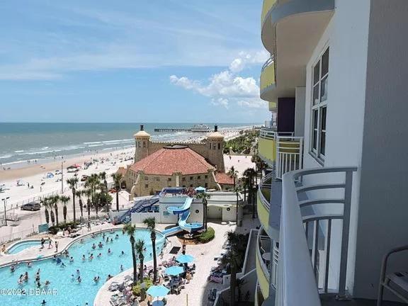 Vacation In Comfort And Luxury 1Br Oceanfront -Wyndham Ocean Walk 703 Daytona Beach Exteriör bild